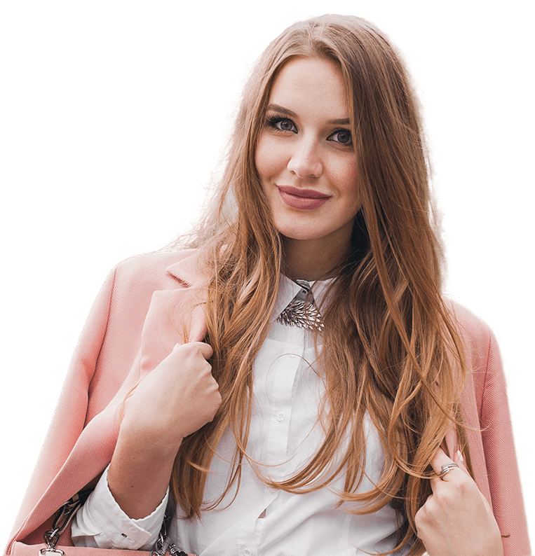 Eine Hübsche Frau im Designer Outlet in Berlin